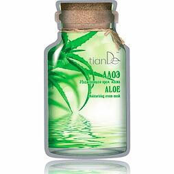 Hydratačná krémová maska na tvár Aloe